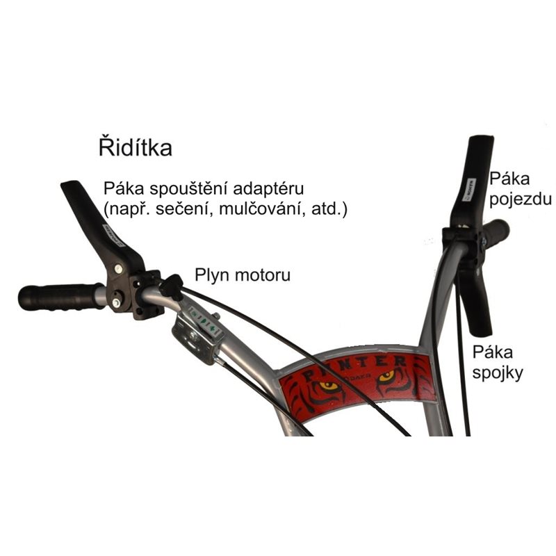 Pohonná jednotka Panter FD2 s rotavátorom ROT