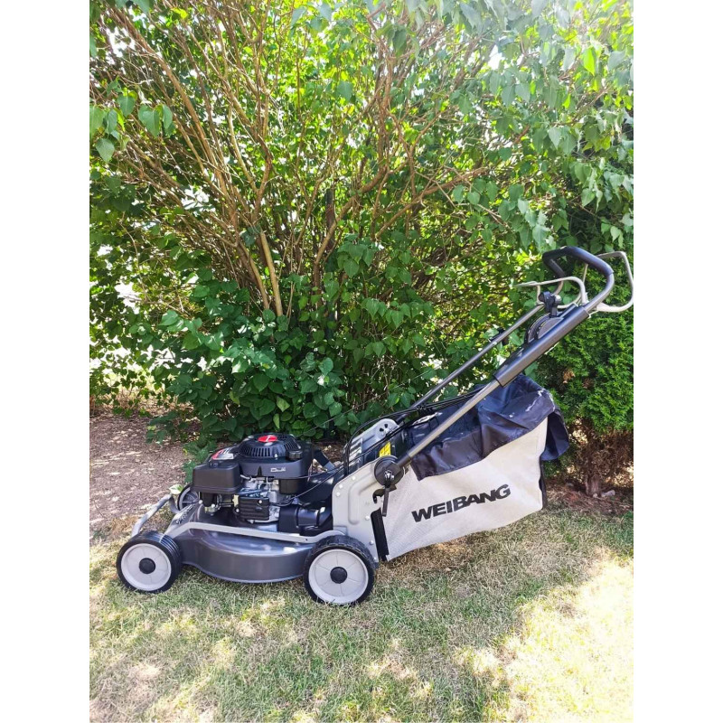 Profesionálna benzínová kosačka s pojazdom WEIBANG 537 SCV 6in1 | Záber 53 cm | kardanový pohon